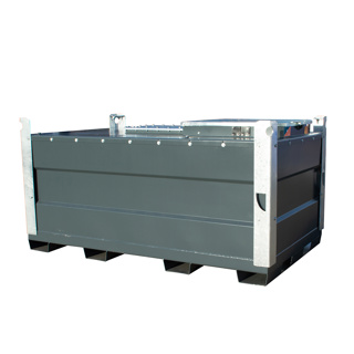 Hamer Fuelbox IBC 3000 Liter - GWW low - KIWA/Vlarem