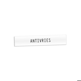 Hamer productplaatje 'Antivries' 125 x 25 mm