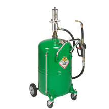 Raasm pneumatische olieafgifte unit 5:1 + meter 65 liter