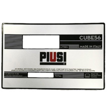 Piusi Cube 56 Display Label - R20074000